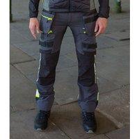 Portwest Women's DX4 Detachable Holster Pocket Work Trousers in Mid Grey | Size: 34R