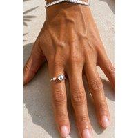 Otis Jaxon London Women's Sterling Silver Double Ball Ring | Size: Small