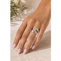 Otis Jaxon London Women's Sterling Silver Wrap Ring | Size: P
