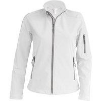 Kariban Women's Soft Shell Jacket in White | Size: Large