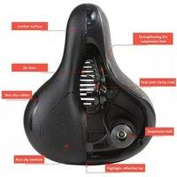 SPETLEK Super Soft Comfy Gel Big Bum Bike Saddle Seat in Black | Size: 0-1 m
