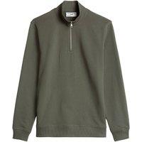 Marc O Polo DENIM Men's Sweatshirt Pack of 1 - Sweat Troyer CF Zip Regular Fit in Green | Size: Large