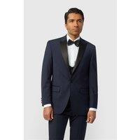 Scott Men's Regular Fit Tuxedo Jacket in Dark Blue | Size: 40R