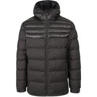 Trespass Men's Tacker Packaway Down Jacket in Black | Size: XL