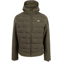Trespass Men's Alwero Softshell Hybrid Jacket in Olive | Size: XS
