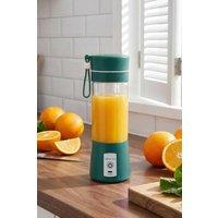Living and Home 380ML Portable Personal Blender with 6-Leaf 304 Stainless Steel Blade in Green