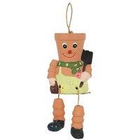 Something Different Terracotta Pot Man Planter