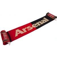Arsenal FC Two Tone Winter Scarf in Red