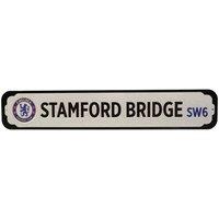 Chelsea FC Deluxe Stadium Plaque in White