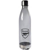 Arsenal FC Clear 1L Water Bottle in Grey