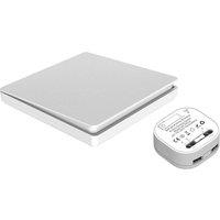 SPETLEK Wireless Kinetic Self-powered No Battery Wall Switch in White | Size: 10000mm x 520mm