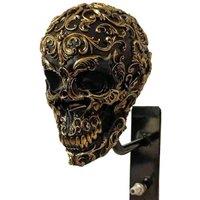 PAWNORA Wall Mounted Adult Helmet Hanger in Black