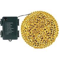 SPETLEK Warm White 200LEDS Battery Power Fairy Garden Lights String