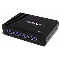 StarTech.com 4 Port Black Superspeed Usb 3.0 Hub