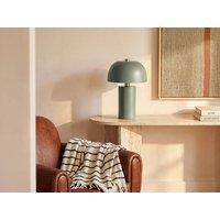 Vente-unique Metal Mushroom Table Lamp - D26 X H39 Cm - Green - WINDY