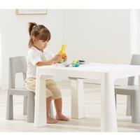 Liberty House Toys Height Adjustable Table & Chair Set in Grey