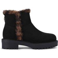 Carvela Women's 'Cosy Ankle' Suedette Boots in Black | Size: 6