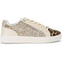 KG Kurt Geiger Women's 'Lucky' Trainers in Cream | Size: 6