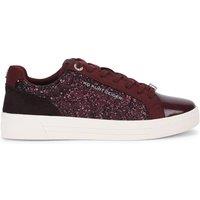 KG Kurt Geiger Women's 'Lucky' Trainers in Wine | Size: 7