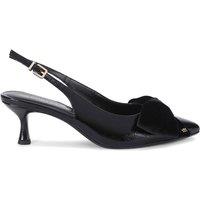 KG Kurt Geiger Women's 'Tilly Velvet Bow' Patent Heels in Black | Size: 7