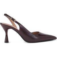 KG Kurt Geiger Women's 'Autumn D Orsay' Patent Heels in Wine | Size: 6