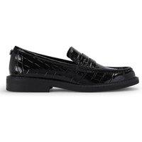 Carvela Women's 'Lentini Loafer' Patent Flats in Black | Size: 3