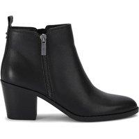 Carvela Women's 'Salvetti Zip Ankle' Leather Boots in Black | Size: 3