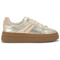 KG Kurt Geiger Women's 'Leap' Trainers in Gold | Size: 5