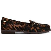 Carvela Women's 'Click2' Leather Flats in Brown | Size: 8