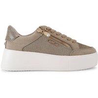 Carvela Women's 'Jive Zip' Trainers in Taupe | Size: 6