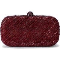 Carvela Women's 'Cecilia Hard Clutch' Bag in Red