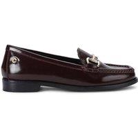 Carvela Women's 'Snap' Patent Leather Flats in Wine | Size: 7