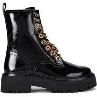 Kurt Geiger London Women's 'Matilda Charm' Leather Boots in Black | Size: 8
