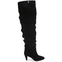 Kurt Geiger London Women's 'Shoreditch Otk Slouch' Suede Boots in Black | Size: 3
