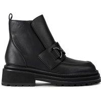 Kurt Geiger London Women's 'Bromley Snaffle Boot' Leather Boots in Black | Size: 3