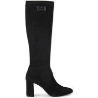 Kurt Geiger London Women's 'Langley Knee Boot' Suede Boots in Black | Size: 8