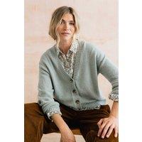 Lily & Me Women's Everyday Textured Beautifully Soft Relaxed Fit Cardigan | Size: 10