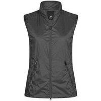 TEE JAYS Women's PureLite Quilted Body Warmer in Black | Size: 3XL