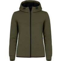 Clique Women's Hayden Hooded Jacket in Green | Size: XS