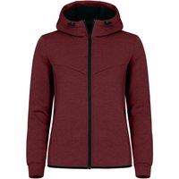 Clique Women's Hayden Hooded Jacket in Burgundy | Size: Medium