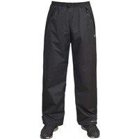 Trespass Men's Toliland Waterproof & Windproof Trousers in Black | Size: Small
