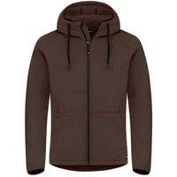 Cutter & Buck Men's Pemberton Lightweight Full Zip Hoodie in Dark Brown | Size: Large