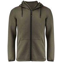 Cutter & Buck Men's Pemberton Lightweight Full Zip Hoodie in Dark Green | Size: Small