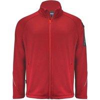 Projob Men's 3319 Microfleece Fleece Jacket in Red | Size: 2XL