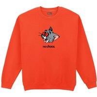 No Chaos LOVE YOPUR EYES CREW in Orange | Size: 3XL
