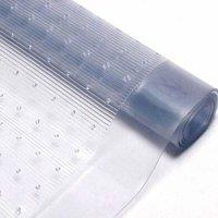 PAWNORA Clear Vinyl Carpet Protector Mat 5ft Heavy Duty Home Office