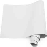 PAWNORA White 61CM*10M Matte Self Adhesive Wallpaper