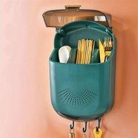 PAWNORA Kitchen Utensil Cutlery Holder GREEN