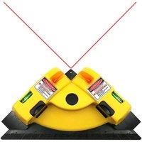 SPETLEK Yellow Right Angle 90 Degree Square Laser Level Tool Laser | Size: 1000mm x 400mm