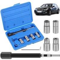 SPETLEK 5Pcs Diesel Injector Seat Cutter Set Delphi Bosch in Silver | Size: 1000mm x 400mm